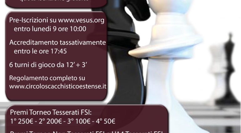 1° Torneo Fiera d’Argenta