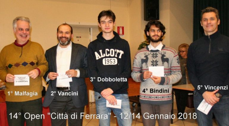 14° Torneo Open “Città di Ferrara”