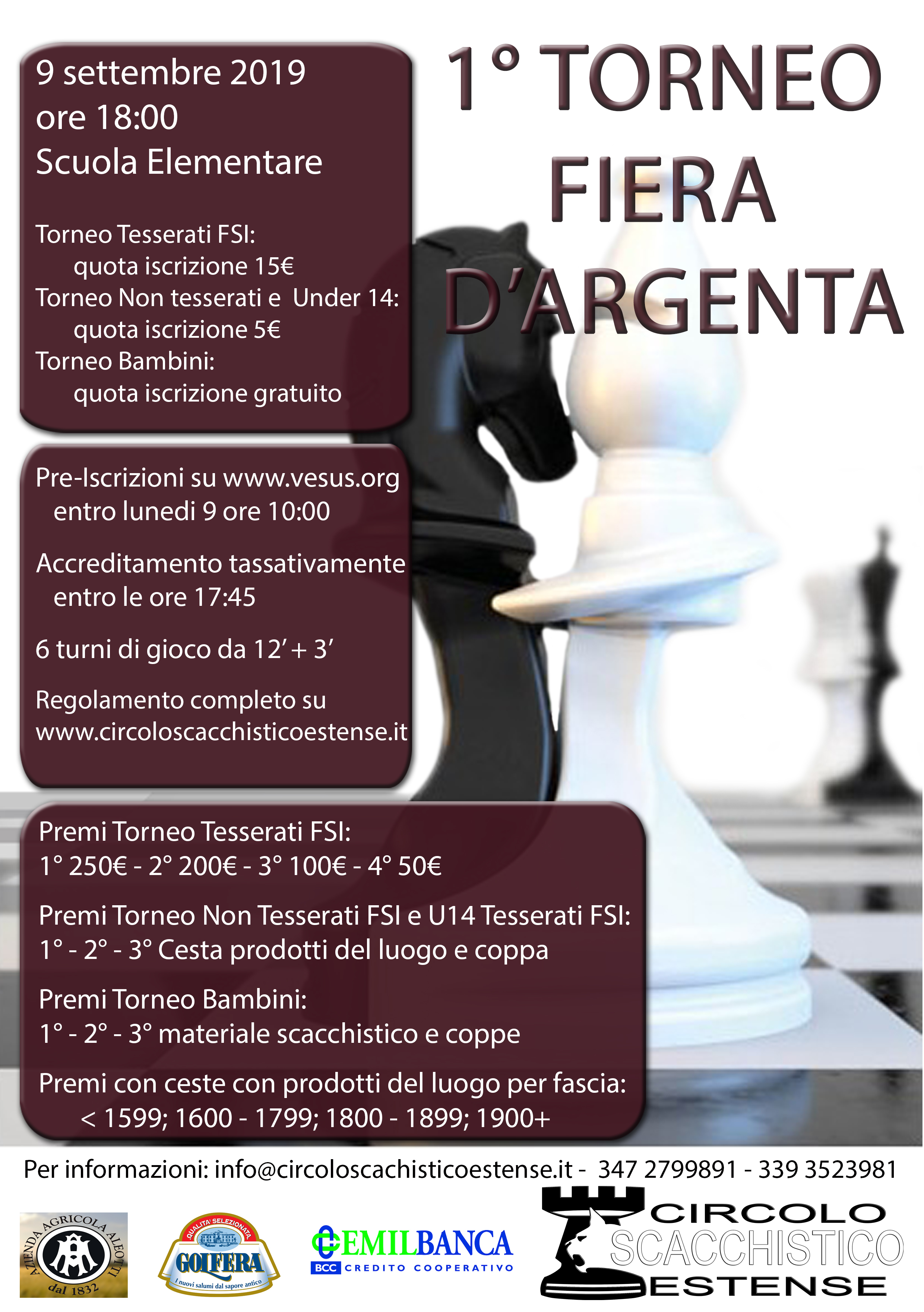 Torneo di Scacchi Fiera di Argenta